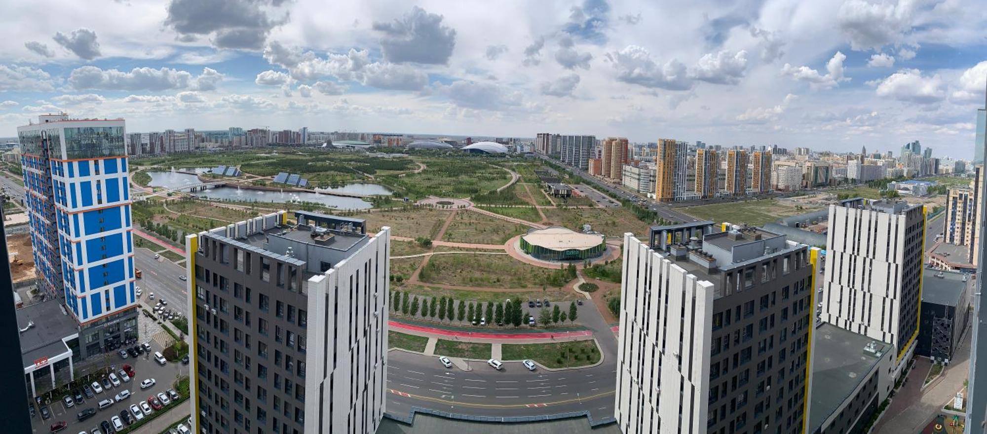 Квартира На Ботаническом, Коркем 3 Appartement Astana Buitenkant foto